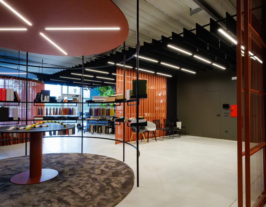 Deco Nuvolato Isoplam Materioteca Durante Ufficio Maser TV03