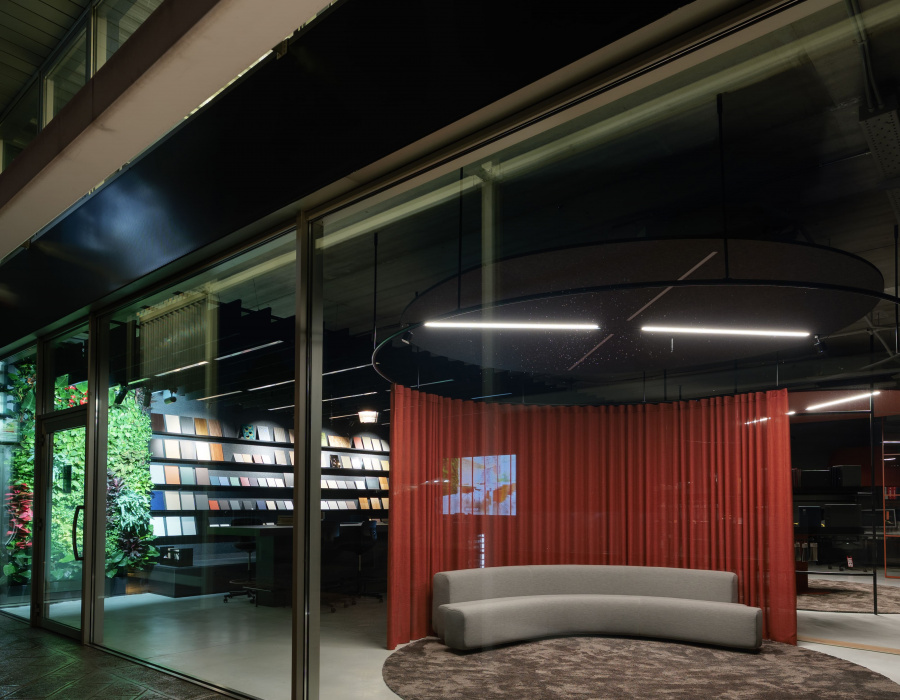 Deco Nuvolato Isoplam Materioteca Durante Ufficio Maser TV12