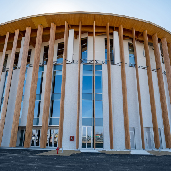 Deco Nuvolato-Böden auf der Messe Padua, entworfen vom Architekten Kengo Kuma