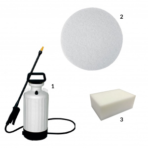 Kit per pavimento acidificato