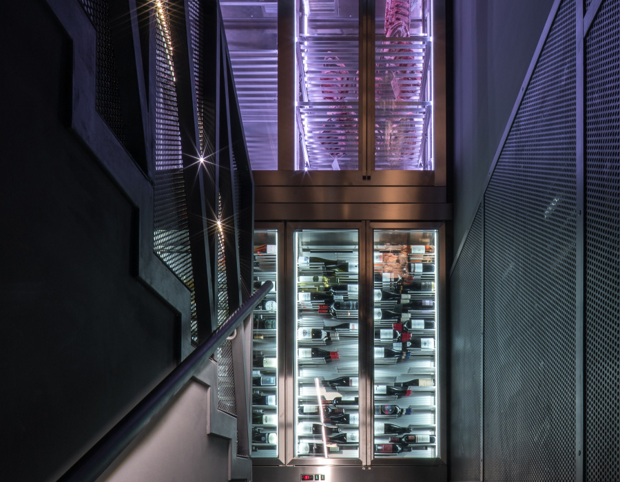 Oxydecor®, Corten effect vertical coating. U Tellerù restaurant, Prague. Project: 20-20 Architekti. 09