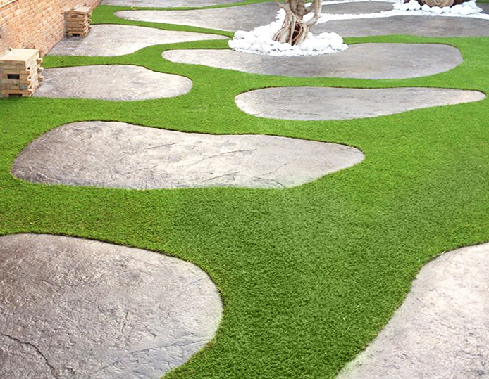 pavimenti per esterni in cemento stampato