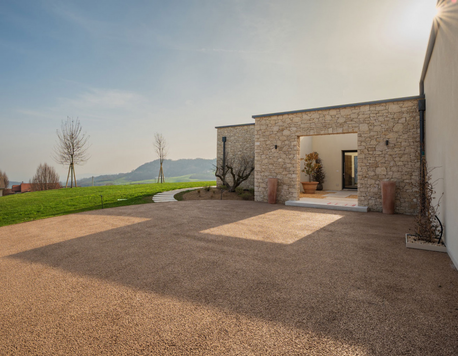 Plam Cem Drain cemento drenante colore yellow Colli Vicentini 07