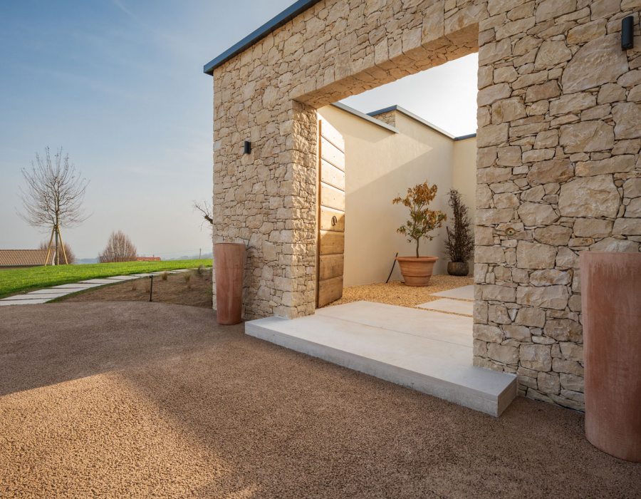 Plam Cem Drain cemento drenante colore yellow Colli Vicentini 11