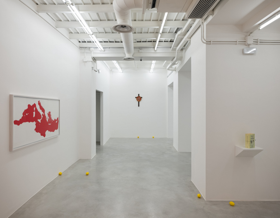 Skyconcrete Indoor, pavimento nuvolato basso spessore. Galleria FPAC, Palermo