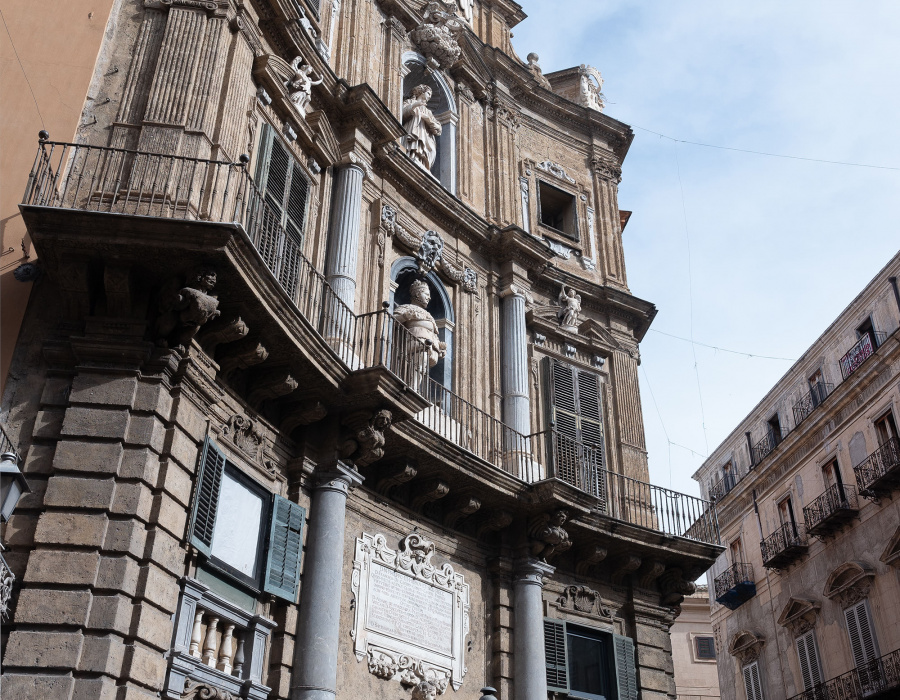 Skyconcrete Indoor, pavimento nuvolato basso spessore. Galleria FPAC, Palermo