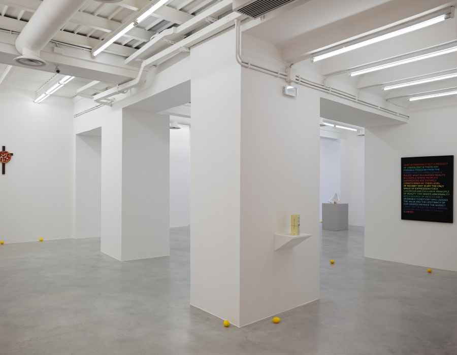 Skyconcrete Indoor, pavimento nuvolato basso spessore. Galleria FPAC, Palermo