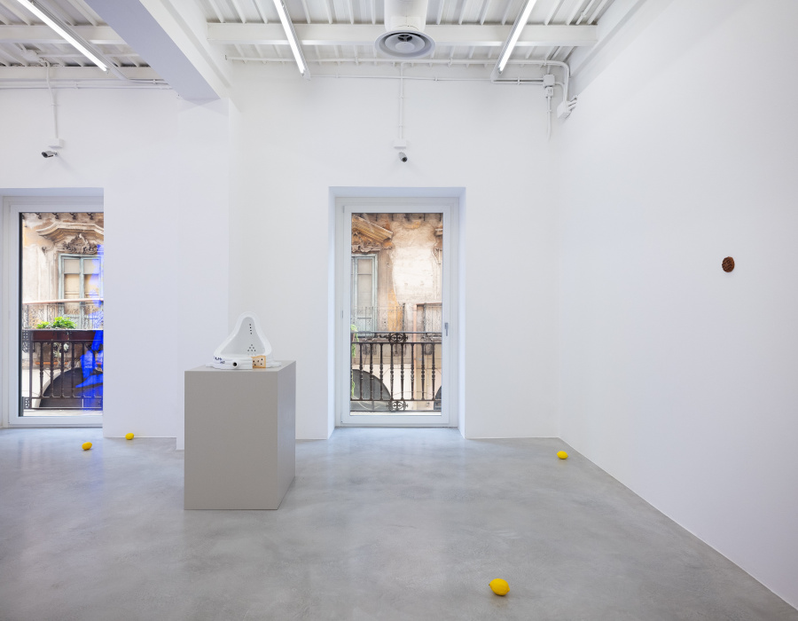 Skyconcrete Indoor, pavimento nuvolato basso spessore. Galleria FPAC, Palermo