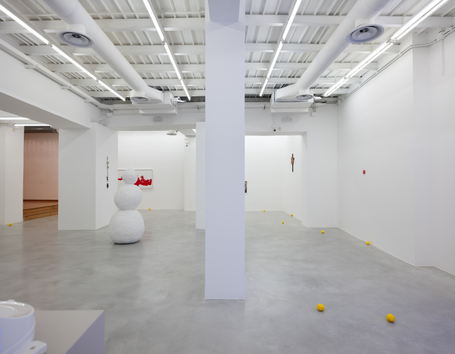 Skyconcrete Indoor, pavimento nuvolato basso spessore. Galleria FPAC, Palermo