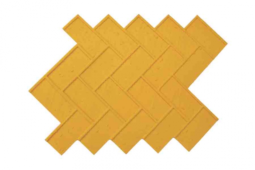 Small herringbone floor texture mats