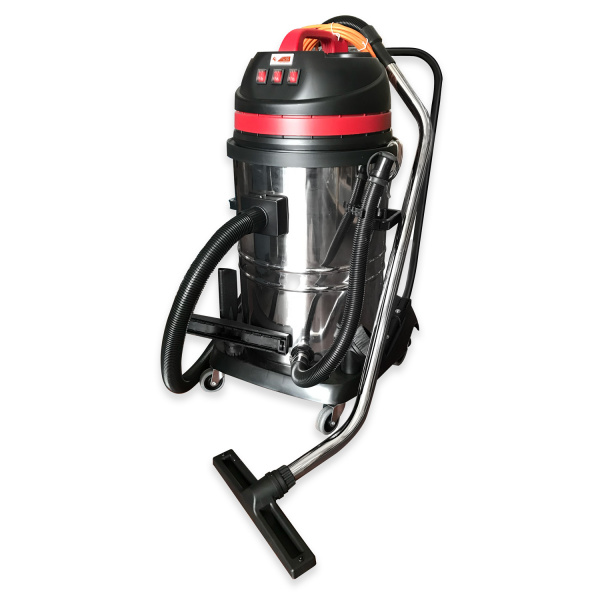 Aspirapolvere e aspiraliquidi 3 motori, 75 l