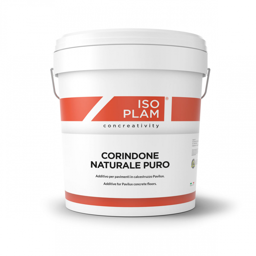 Corindone Isoplam® – Graniglia ad alta durezza per pavimentazioni industriali in calcestruzzo, utilizzato come additivo per aumentare la resistenza all’usura.