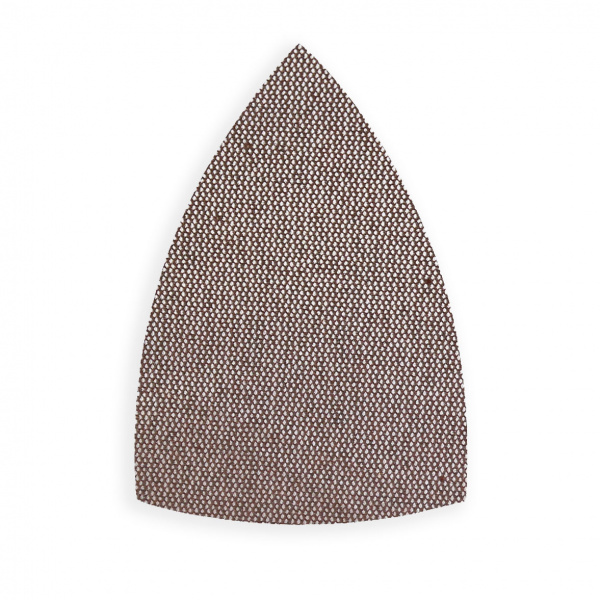 Triangular strips abrasive mesh