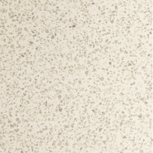 Terrazzo Mix white | Plam Color turtledove | 3-5 mm spacc. Botticino