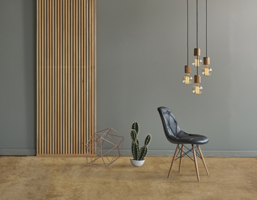 Deco Nuvolato Isoplam light gray - Plam Acid ambra