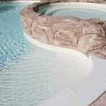 rocce artificiali piscina