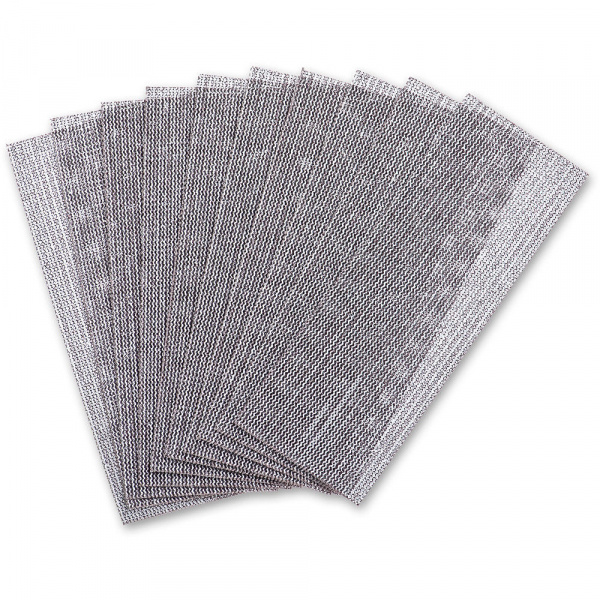 Strisce rete abrasiva rettangolari 8,1x13,3 cm