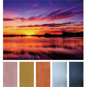 Isoplam presenta Sunset Glow, la nuova palette colori ispirata al tramonto