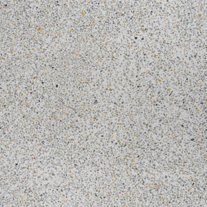 Terrazzo Mix white | Plam Color dark gray | 1-3 mm spacc. occhialino