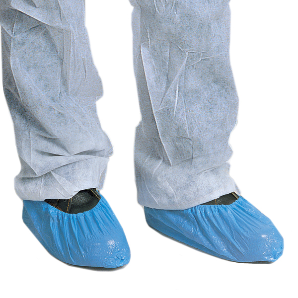 1000 Pezzo Copriscarpe Monouso Blu Topcoat Scarpe USA E Getta - Foto 4