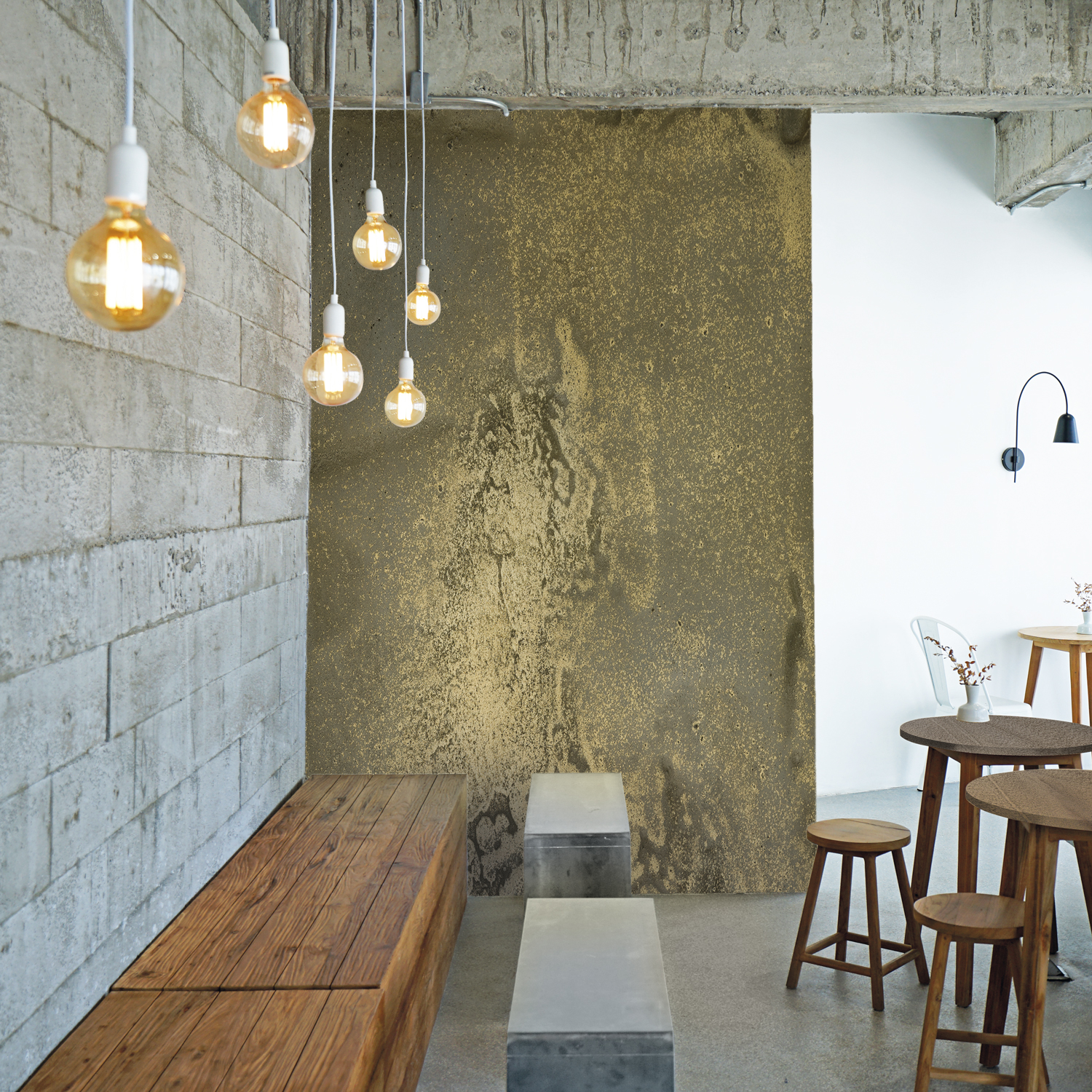 raffinato rivestimento decorativo per interni effetto metallo