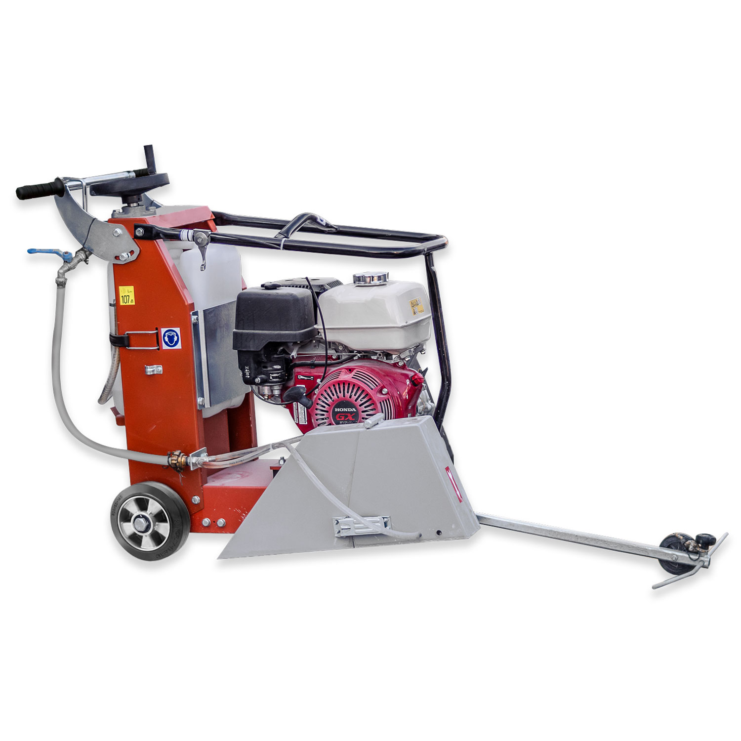 Concrete joint cutter with adjustable handle for concrete by Isoplam