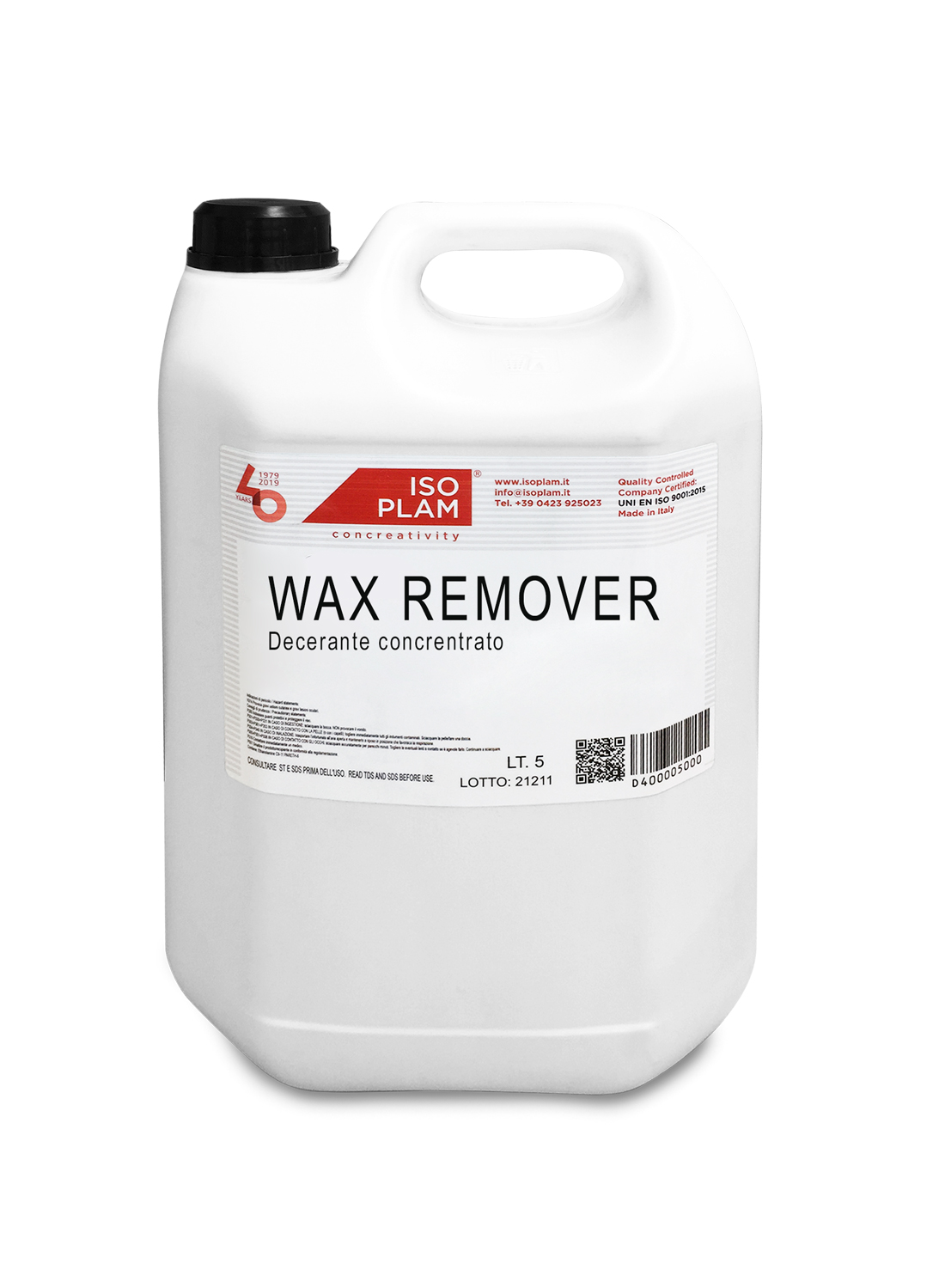 Wax Remover wax remover for concrete floors by Isoplam