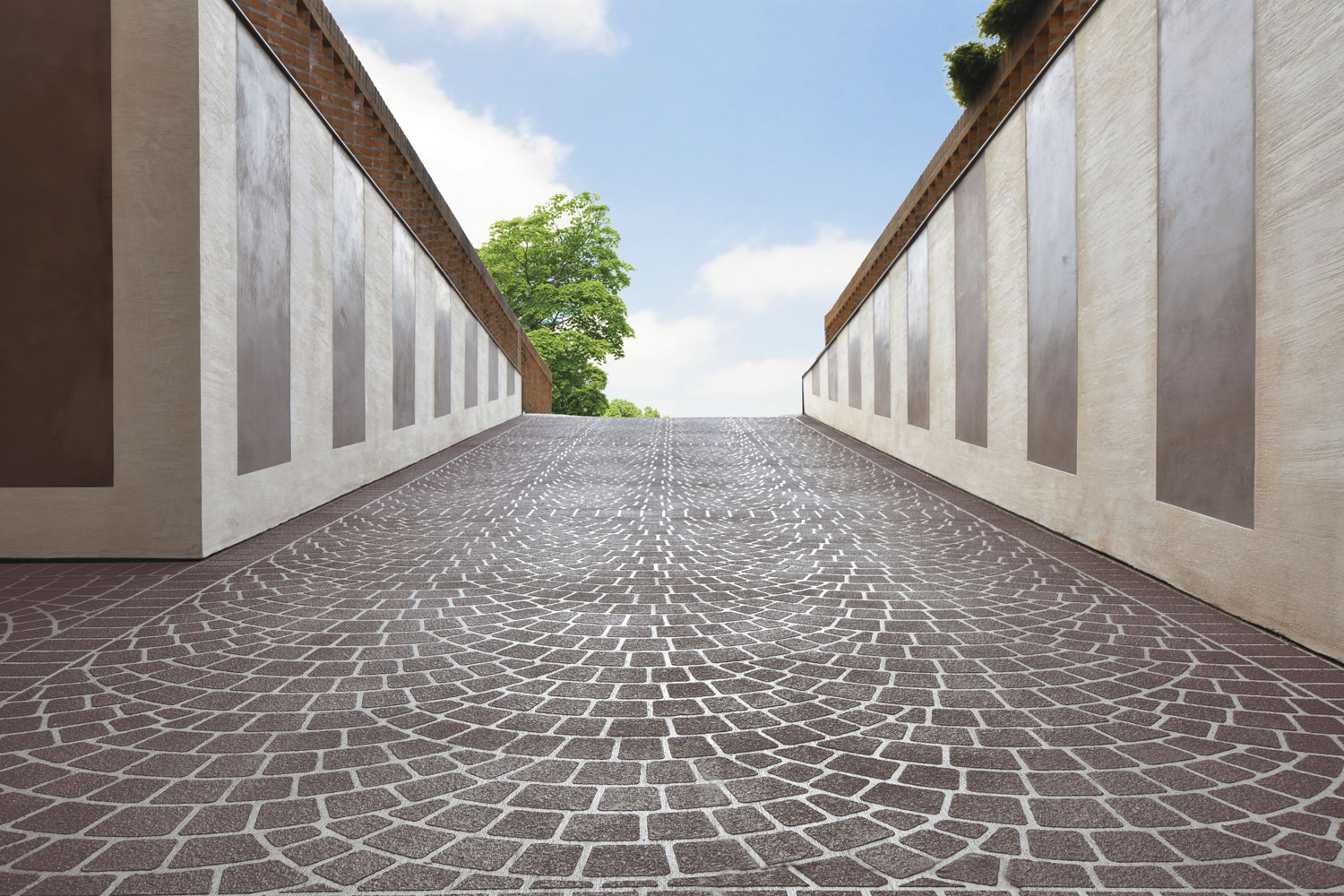 Rampa in cemento Plam Spray Isoplam – Abitazione privata Caerano San Marco