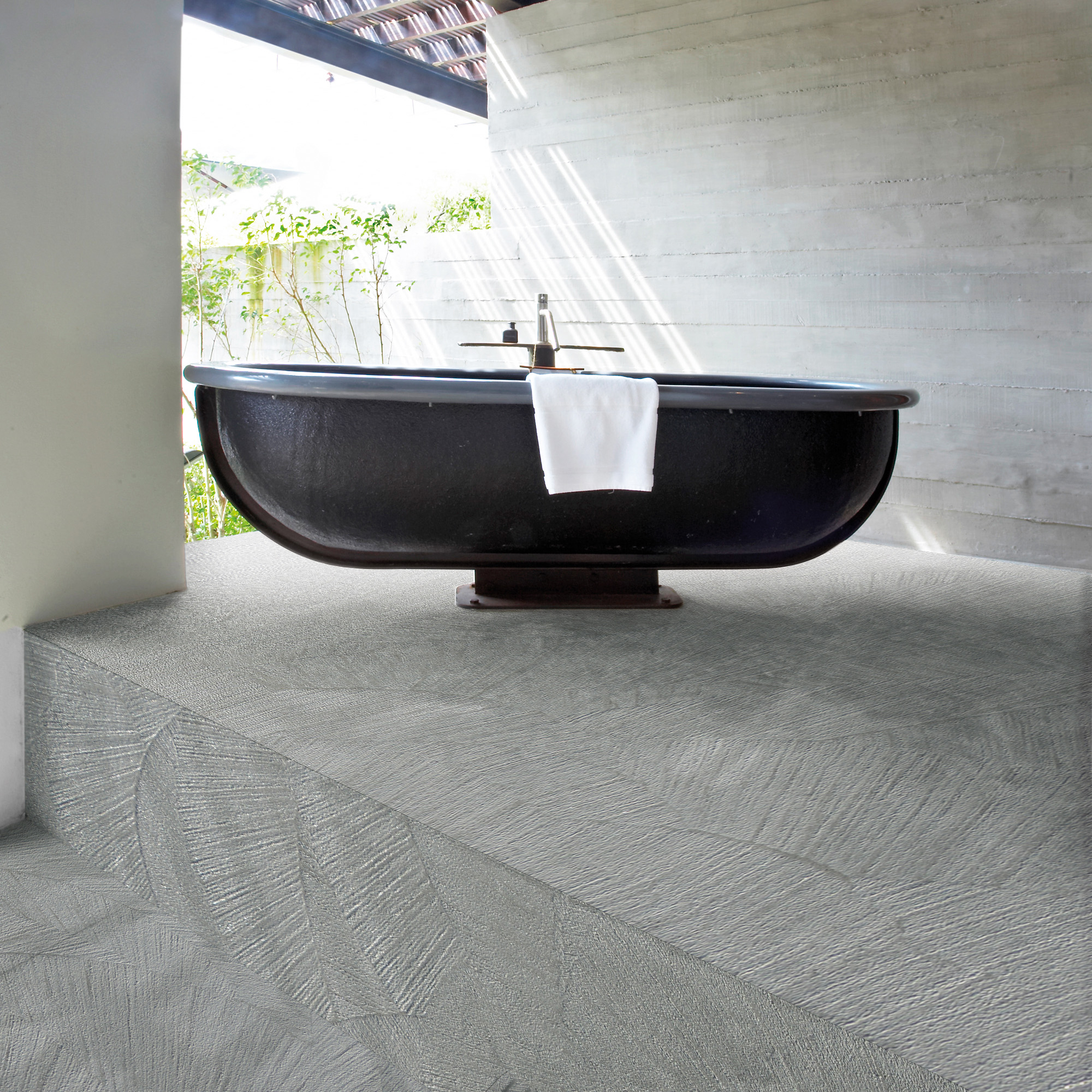 Skyconcrete Outdoor Pavimento esterno con vasca outdoor