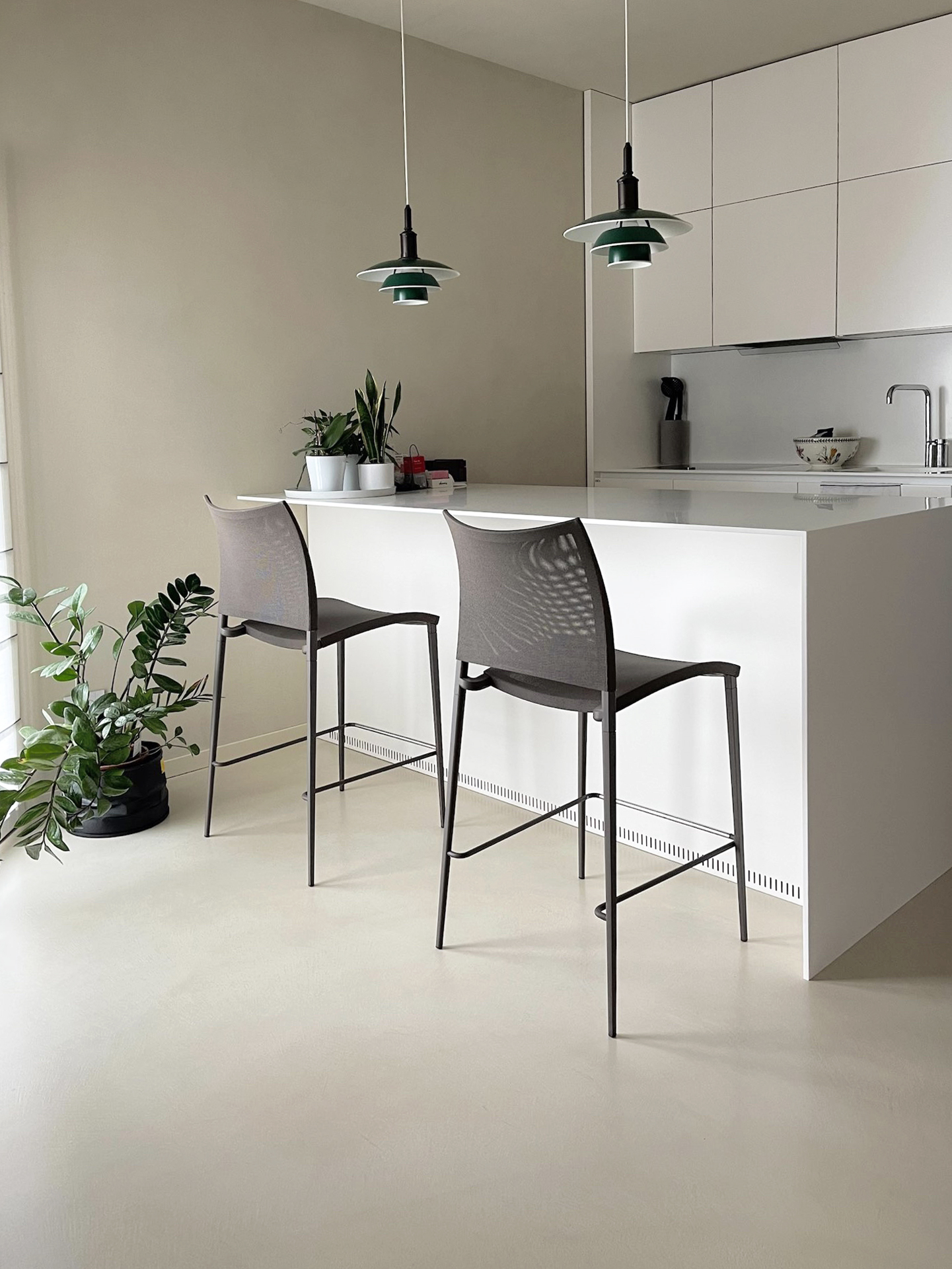 Iso Velvet pavimento cucina appartamento privato Milano Marittima