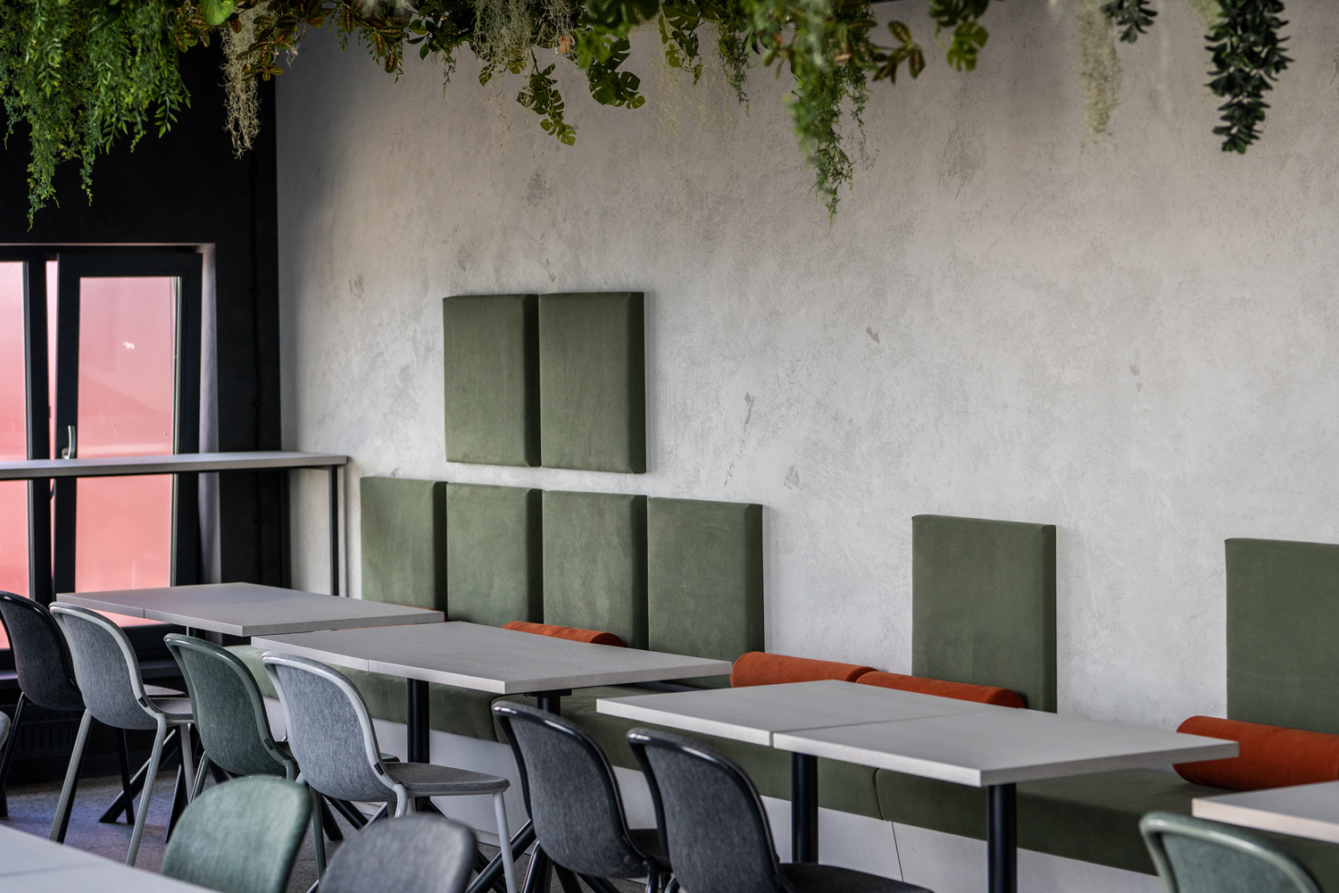 Microverlay rivestimento parete cemento resina Jaunā Teika Riga