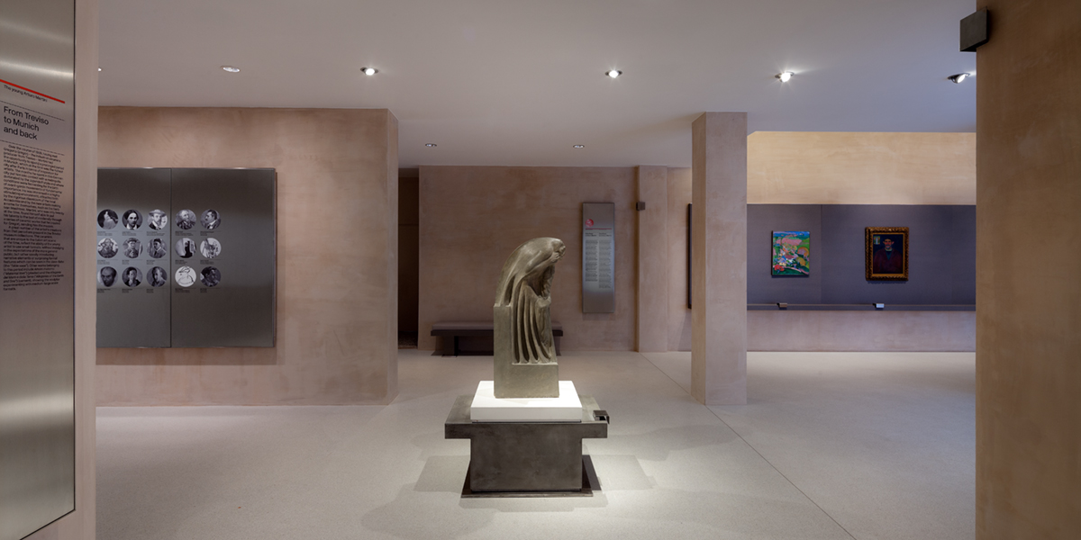 Terrazzoverlay pavimento micro veneziana centro d'arte Museo Bailo Treviso Foto Marco Zanta