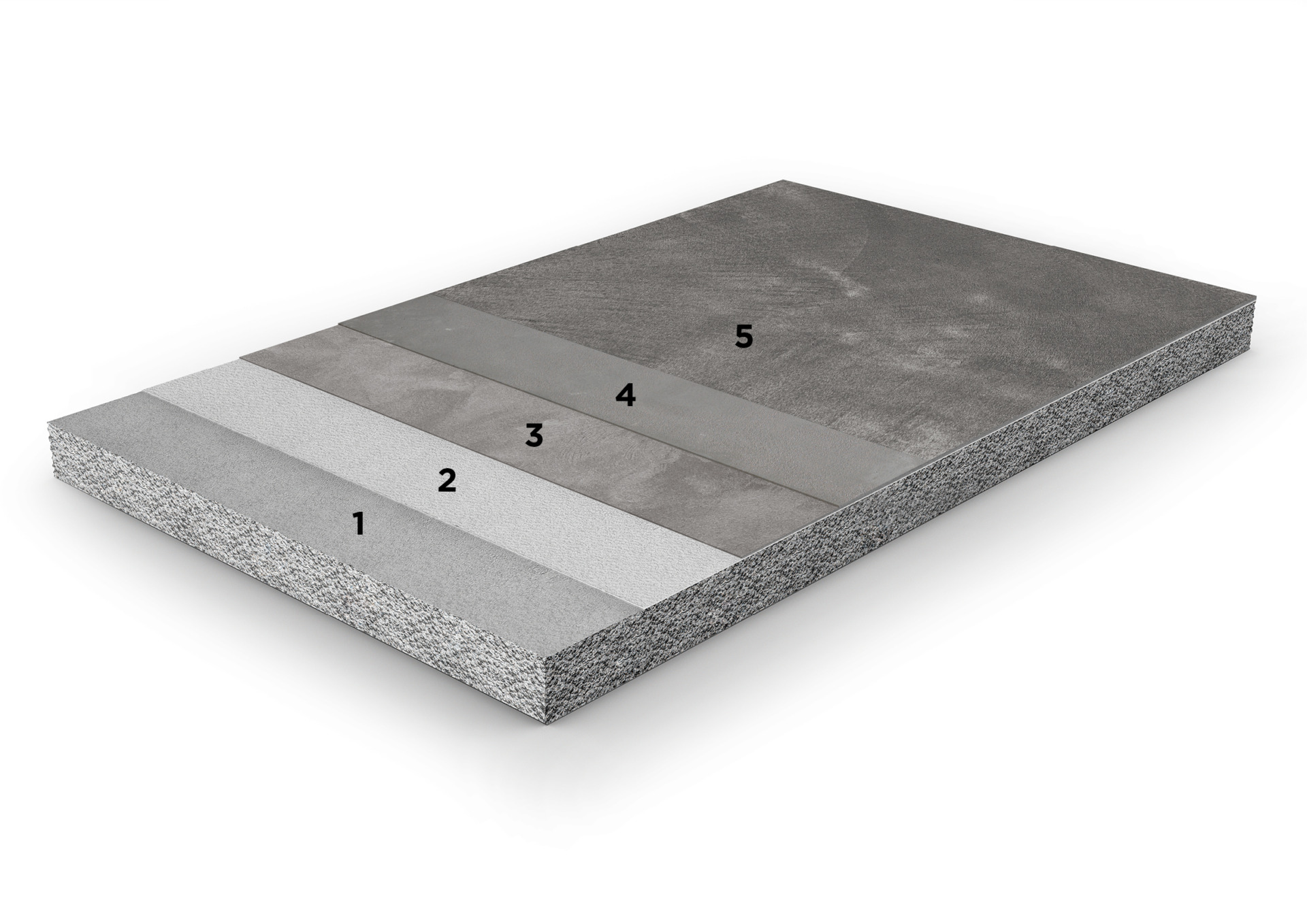 Fasi applicative pavimento basso spessore antiscivolo per esterni Skygrip Isoplam