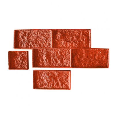 Stampo in gomma per pareti in intonaco stampato effetto mattone arabo