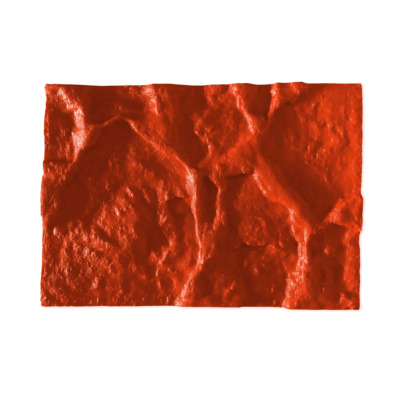 Stampo in gomma per pareti in intonaco stampato effetto roccia del Montana