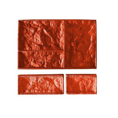 Stampo in gomma per pareti in intonaco stampato