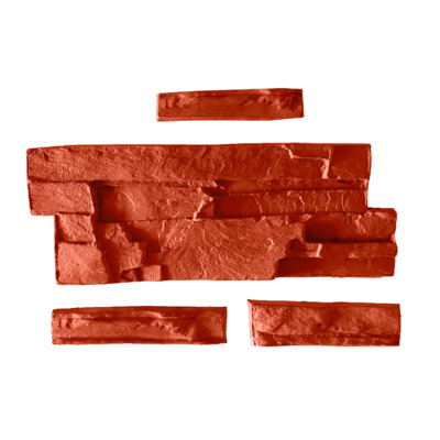 Stampo in gomma per pareti in intonaco stampato effetto combinata