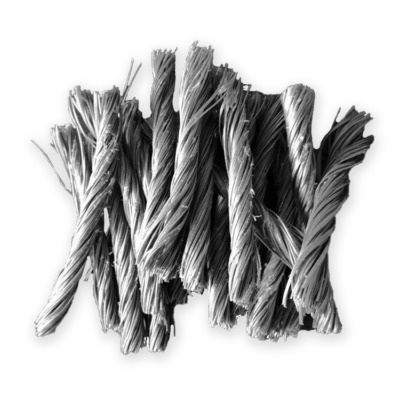 fibre in polipropilene ritorte