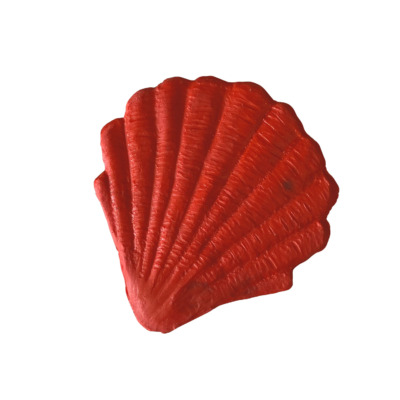 Stampino in gomma a forma di conchiglia per cemento stampato