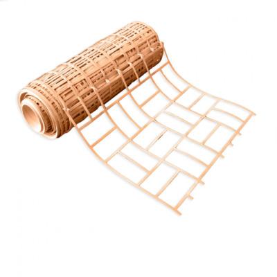 Stencil in carta plastificata disegno intreccio Basket Weave