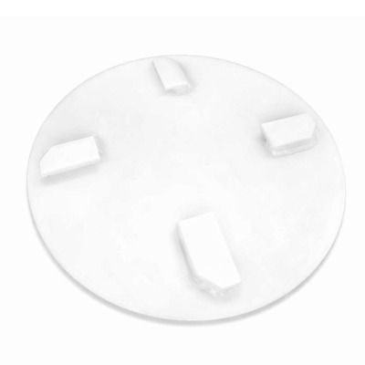 Disco frattazzo in plastica per cemento