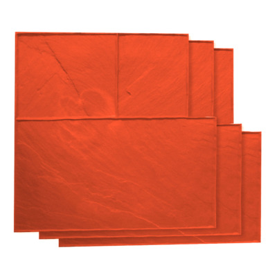 Stampo in gomma per cemento stampato effetto pietra mista grande