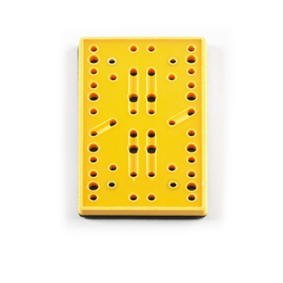 Platorello rettangolare per levigatrice