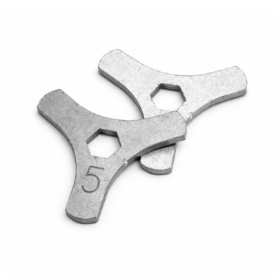 Adattatori per racla regolabile