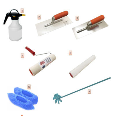 Attrezzi per rivestimento effetto ruggine Oxydecor