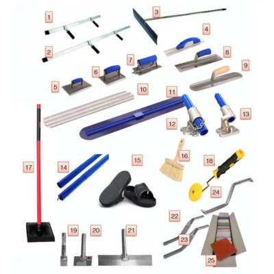 Kit attrezzatura per Pavimento Stampato