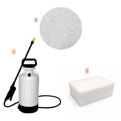Kit per pavimento acidificato