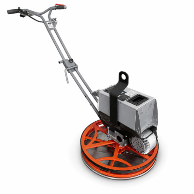 Lisciatrice a batteria aperta lato sx